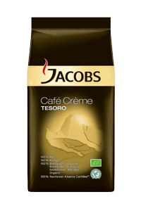 Jacobs Tesoro Café Crème, 1kg Bohnenkaffee Jacobs Tesoro Café Crème, 1kg Bohnenkaffee