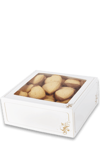 Butter-Herzen mit Vollmilchschokolade Butter-Herzen mit Vollmilchschokolade