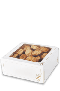 Butter-Mandelsplitter mit Zartbitterschokolade Butter-Mandelsplitter mit Zartbitterschokolade