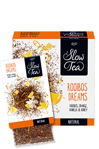 Slow Tea Rooibos Dreams, Rooibos Tee, 3 Packungen à 25 Beutel Slow Tea Rooibos Dreams, Rooibos Tee, 3 Packungen à 25 Beutel