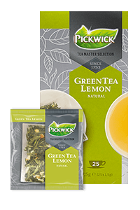 Pickwick Green Tea Lemon, Grüner Tee, 3 Packungen à 25 Beutel Pickwick Green Tea Lemon, Grüner Tee, 3 Packungen à 25 Beutel